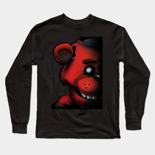 Freddy freddy Long Sleeve T-Shirt by RDOWNART